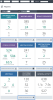 The Reports screen, showing nine report summary tiles. There is a tile for Organisational Units, Waiting Areas, Service Providers, Consultations, Meeting Rooms, Meeting Room Members, Meetings, Platform Accounts, and General Activity. At the bottom of each tile is the Download Report CSV button. These buttons have been highligted.